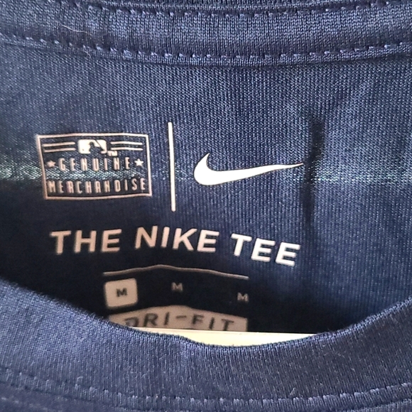 Brand New Nike MLB Detroit Tiger Woodmark Navy T-Shirt Mens Size Medium - Picture 6 of 7